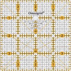 Universal Schneiderlineal - 4" x 4" inch 
