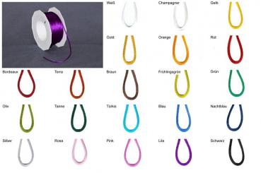 Dekoschnur 3 mm - 50 m Rolle 