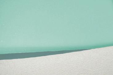 Schaumstoff-Platte weich - 206 x 130 cm - 3 cm stark - Mint 