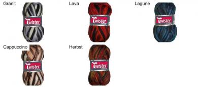 Twister Filzwolle Bunt 50 g 