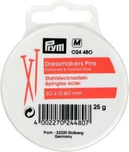 Stecknadeln - Stahl - 25g 