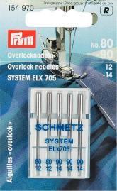 Overlock Nadeln ELX 705 No. 80-90 