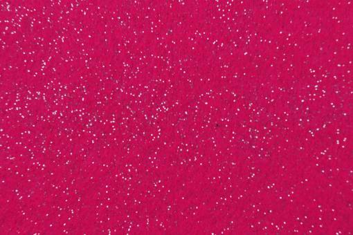 Glitzer-Filz - 1 mm stark - Uni/Silber Fuchsia