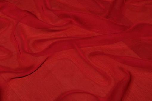 Chiffon Stoff Rot