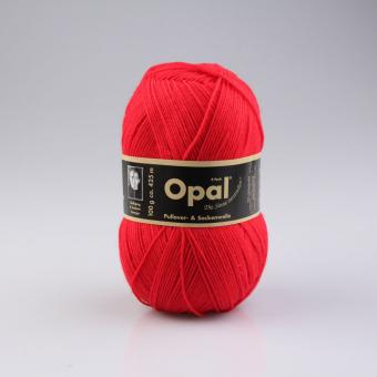 Opal Pullover- und Sockenwolle 100 g - Uni Rot