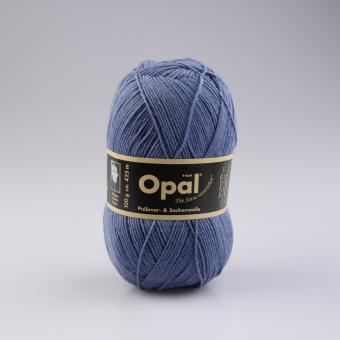Opal Pullover- und Sockenwolle 100 g - Uni Jeansblau