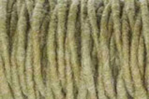 Wollkordel gefilzt - 5 mm - Jutekern Grün Melange