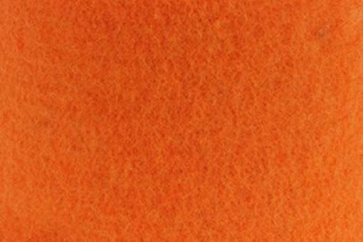 Wollfilz - 15 cm breit - 5 Meter-Rolle Orange
