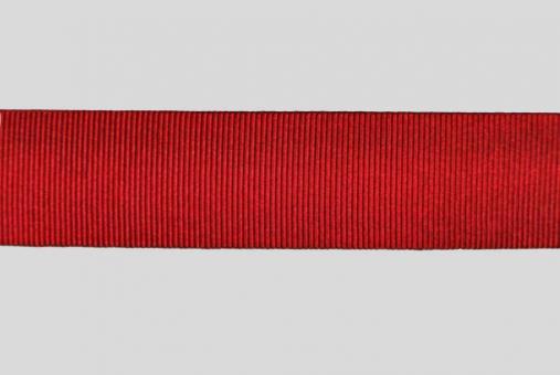 Verstärkungsband - Acrylköperband - 25 mm Rot