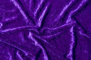 Pannesamt Stoff Violett