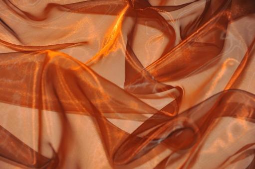 Organza Two Tone Kupfer/Schwarz