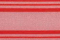 Organza-Band Streifen 25mm - 20m Rolle Rot