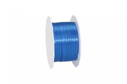 Satinband 6 mm - 25 m-Rolle Royalblau