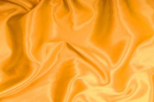 Satin Stoff Goldorange