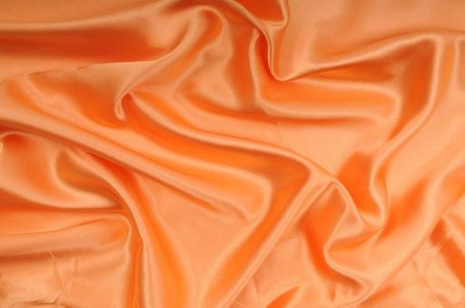 Satin Stoff Apricot