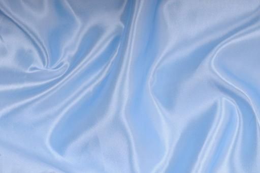 Satin Stoff Hellblau