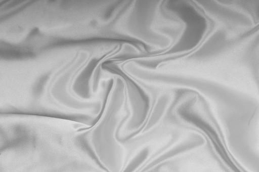 Satin Stoff Silber