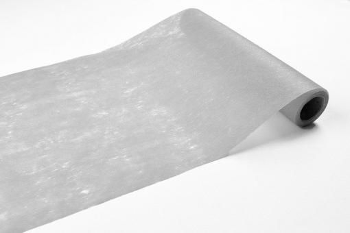 Vlies Tischläufer 30 cm - 10 Meter Rolle Grau