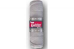 Twister Topflappen Uni 50 g Silber