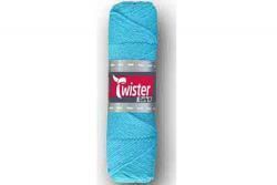 Twister Topflappen Uni 50 g Türkis