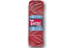 Twister Topflappen Bunt 50 g Rot-Töne