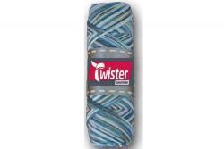 Twister Topflappen Bunt 50 g Grau-Blau-Töne