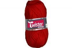 Twister Filzwolle Uni 50 g Rot