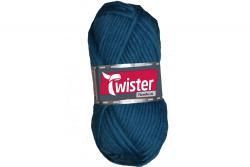 Twister Filzwolle Uni 50 g Petrol