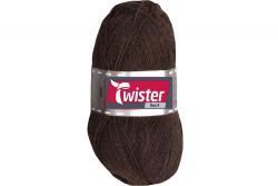 Twister Sockenwolle 100 g Braun