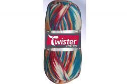 Twister Sockenwolle Bunt 100 g Pink Multi