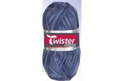 Twister Sockenwolle Bunt 100 g D-Jeans Multi
