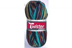 Twister Sockenwolle Bunt 100 g Marine Multi