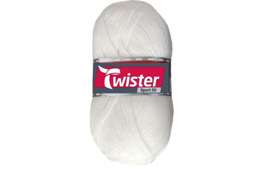 Twister Universalwolle 50 g Weiß