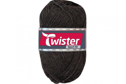 Twister Universalwolle 50 g Anthrazit