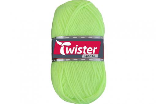 Twister Universalwolle 50 g Neongelb