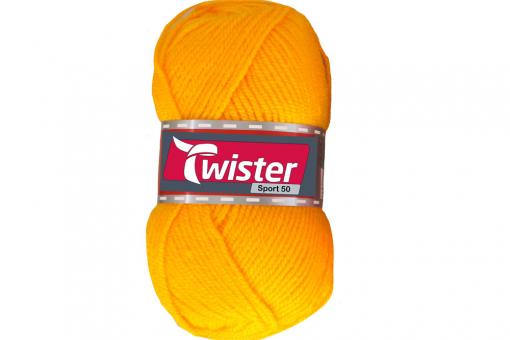 Twister Universalwolle 50 g Gelb