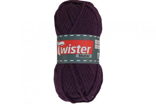 Twister Mützenwolle 50 g Lila