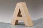Papp Art 3D - ABC und Zahlen