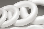 Styroporhalbringe + Ringe